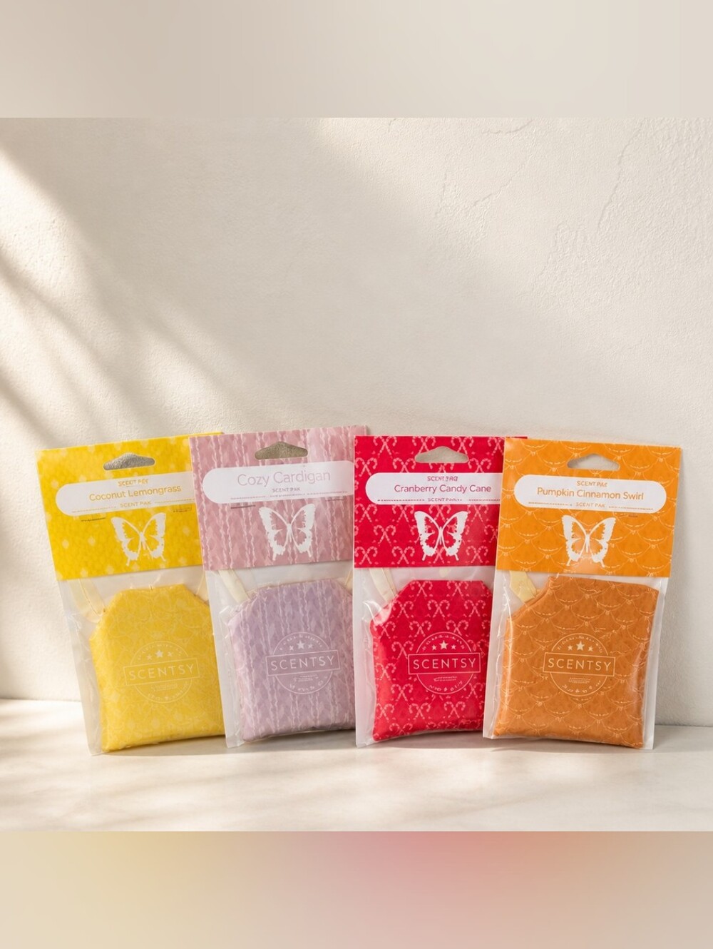 Scentsy Perfumed Sachet 4 Pack
